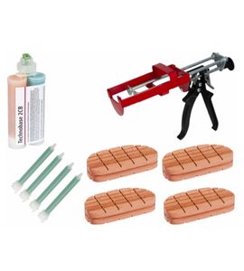 Kerbl Technobase 2CB Başlangıç Seti 10 Takoz 12 Kanül